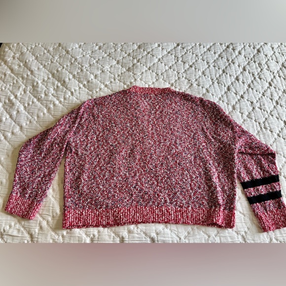 rag & bone Marled Knit Crew Halstead Sweater Small Retail $495 - Picture 6 of 8